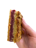 Cherry Bakewell Slice